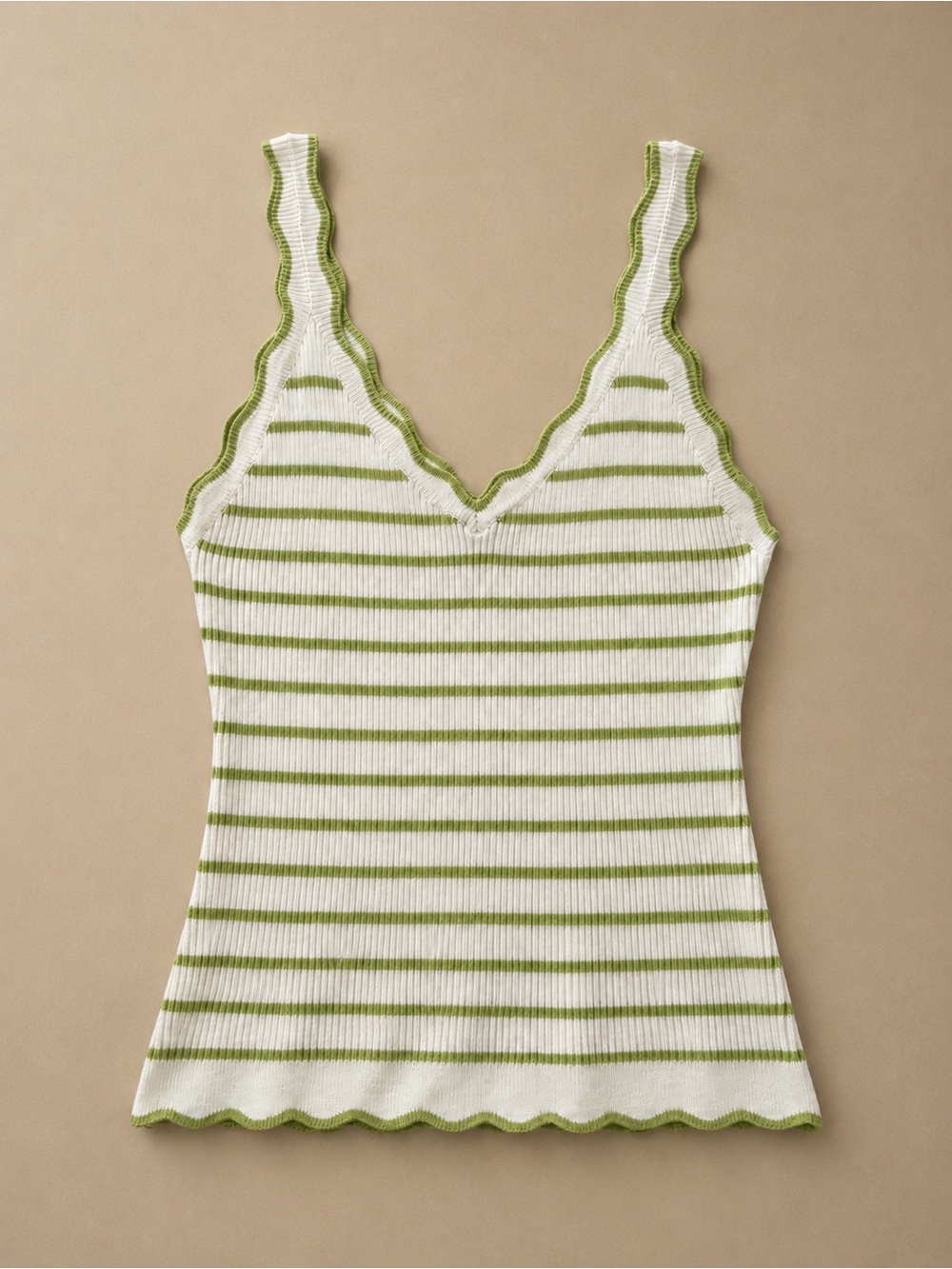 Pink blush Maternity Ribbed Striped Tank Top Size M (could fit small too)